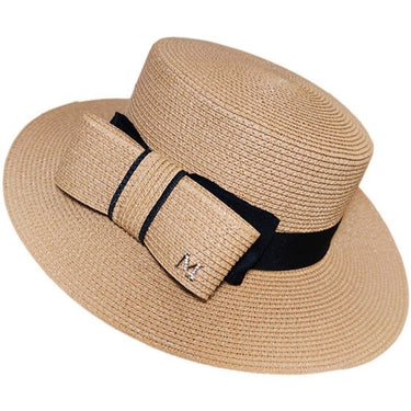Chapeau De Paille Femme Avec Nœud